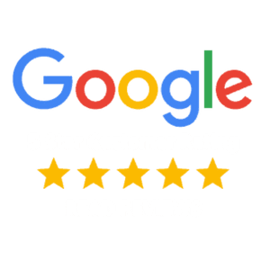 5 Star Rated on Google