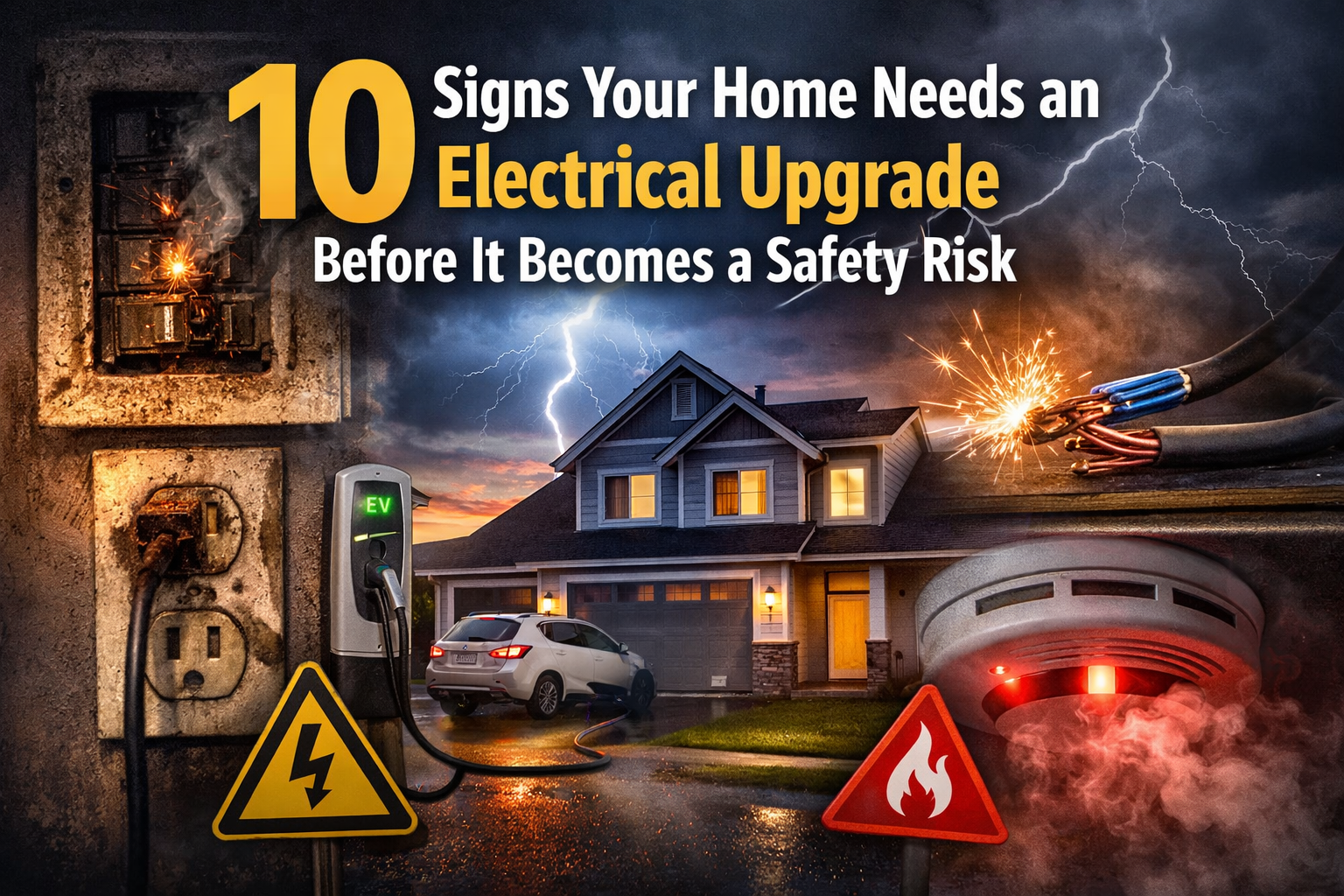 10 Signs Your Home Needs an Electrical Upgrade Before It Becomes a Safety Risk