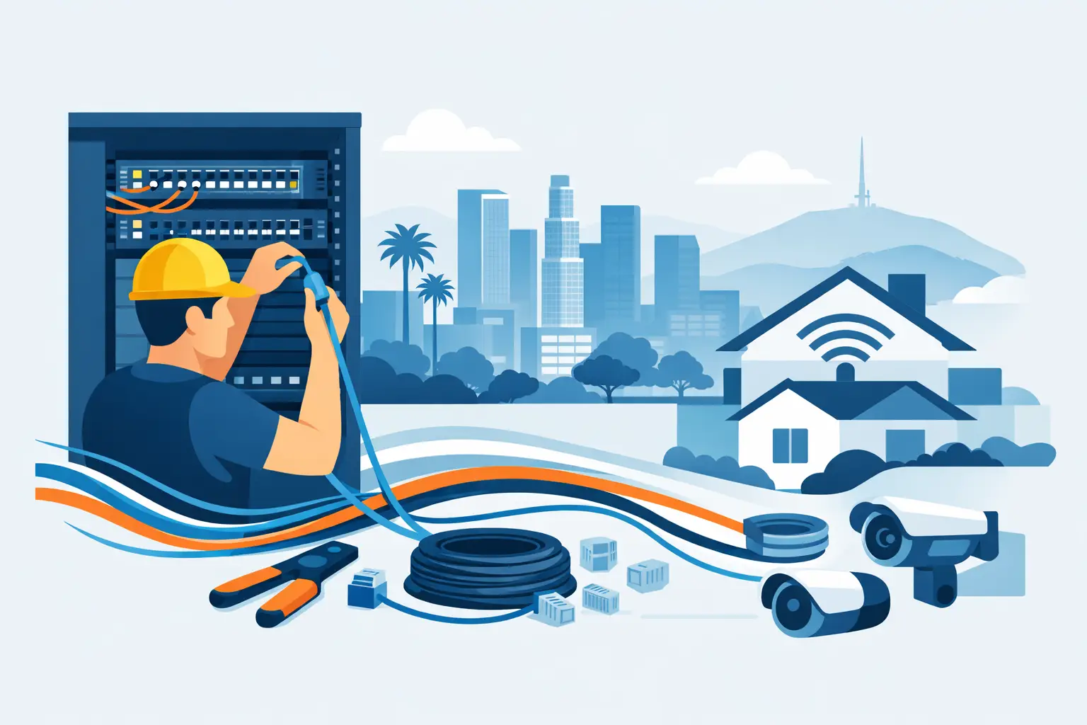Data Cabling Installation Guide for LA Properties