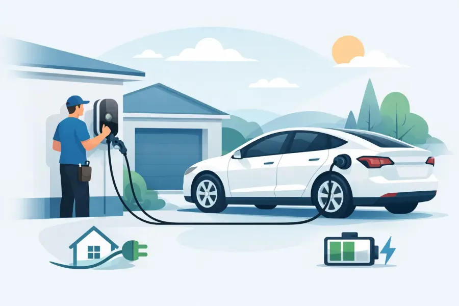 EV Charger Installation at Home Made Simple