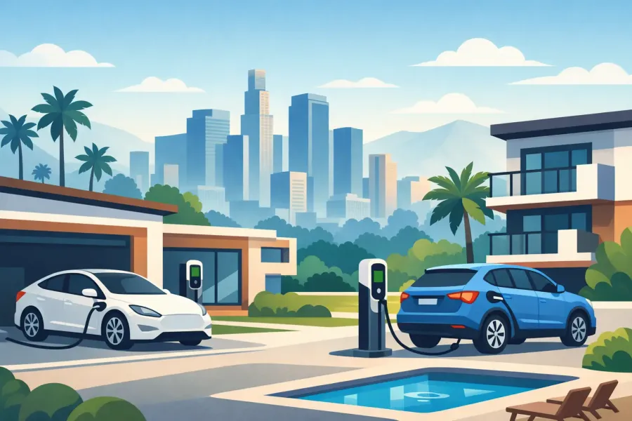 EV Charging for Los Angeles Homes and Properties