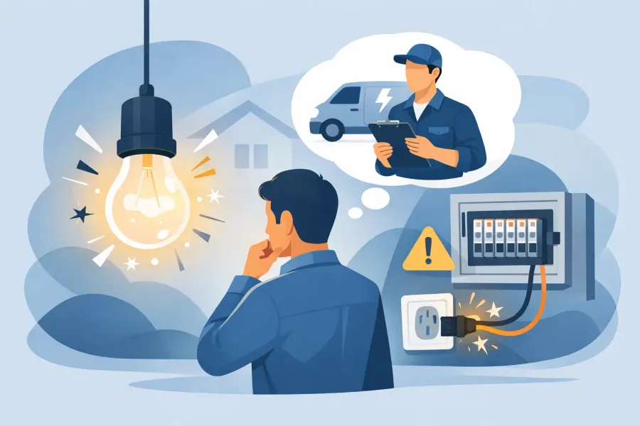Are Flickering Lights Dangerous? When to Call